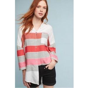 Anthropologie oversized button down